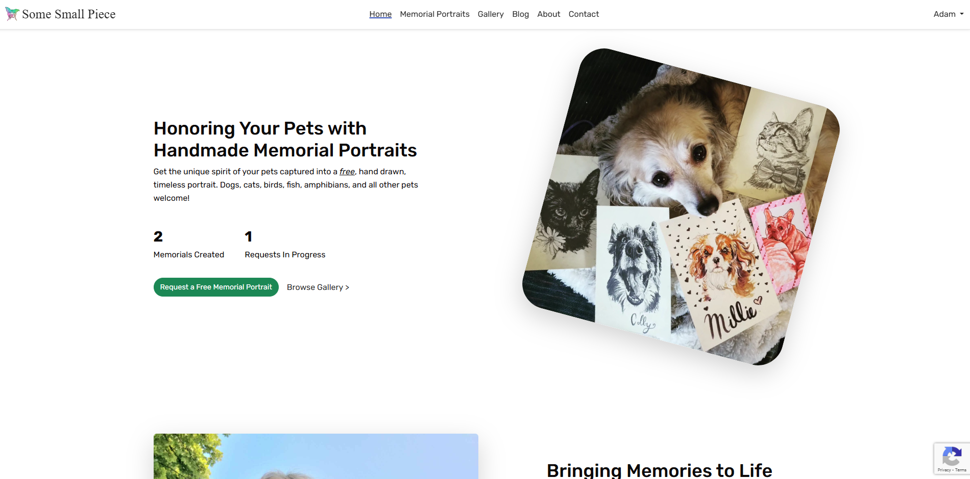 Some Small Piece Homepage